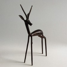 Metall Figur Antilope Gazelle