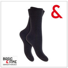 5 Paar Socken schwarz fein