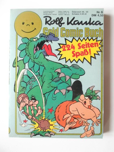 Rolf kauka gold comic buch - gold,