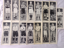 AKTUELLE ZEITEN KABINETTKARTEN 15 MITTE 1930er GUTER ZUSTAND LIVERPOOL SUNDERLAND