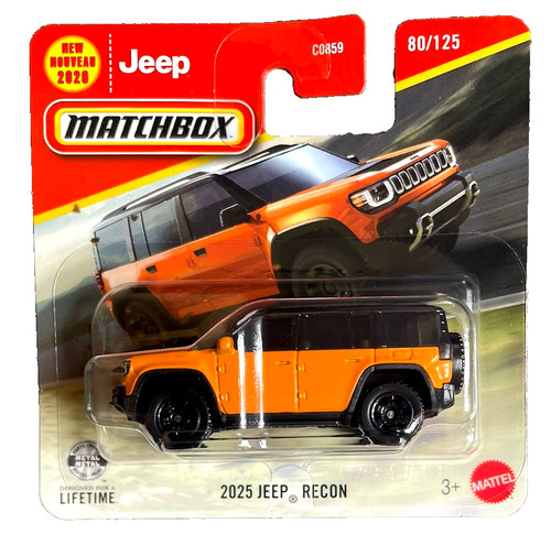 Matchbox 2025 jeep recon - matchbox,