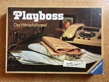 Playboss Das Wirtschaftsspiel komplett Ravensburger 1977 Unternehmensplanspiel