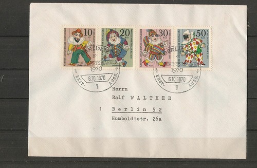 Berlin 1970 fdc - berlin, 1970,