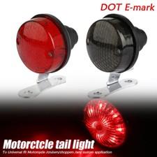 Motorrad Rot LED Rund