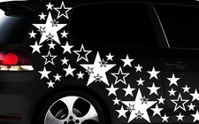 93- teiliges Sterne Star Auto Aufkleber Set Sticker Tuning WANDTATTOO Blumen x1y
