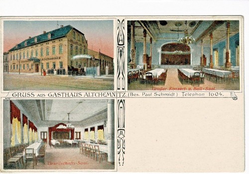 Gruss aus gasthaus altchemnitz - gruss,
