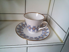 Weimar Echt Kobalt Kaffeetasse- & Untertasse " Harmonie ", nie Gebraucht, Neuw.