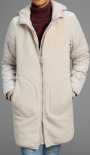 750914/S KANGAROOS Hybridjacke Übergangsjacke aus Teddy-Fleece Gr. 36 neu