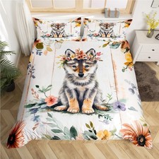 Kinder Bettwäsche Tiermuster