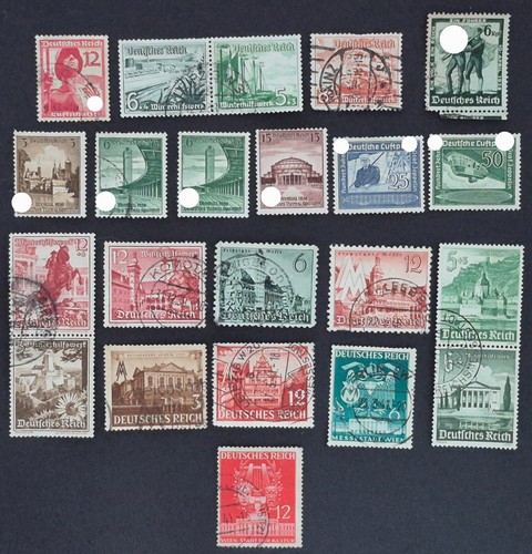 Briefmarken deutsches reich - briefmarken,