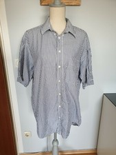 ?Hemd Kurzarm Blau Weiß Gestreift Herren Haupt L?