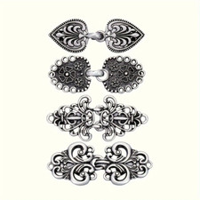 Vintage Pullover Schal Clips, in Retro Swir Keltisch Antike, Broschen-Verschluss