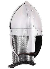 Nasalhelm mit Wangenklappen