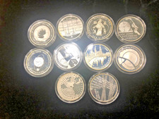 10x 10 Euro Sondermünzen BRD