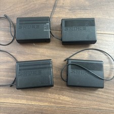 Konvolut 4 x Shure Taschensender