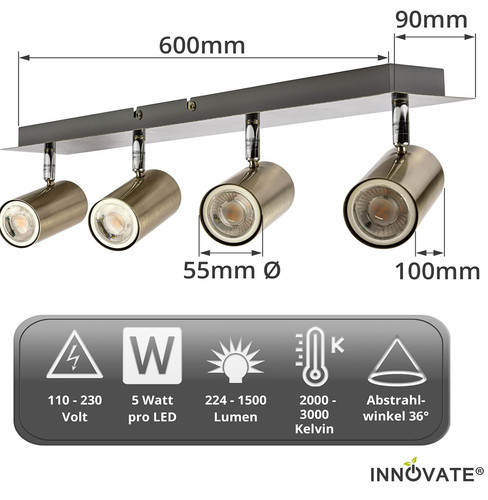 Innovate led deckenlampe - innovate,