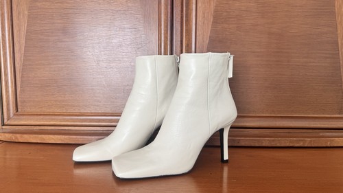 Zara leder stiefeletten 40 - zara,