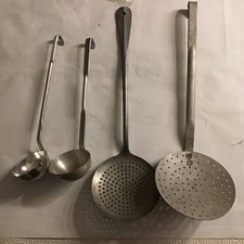 Antike suppenkellen und - suppenkellen,