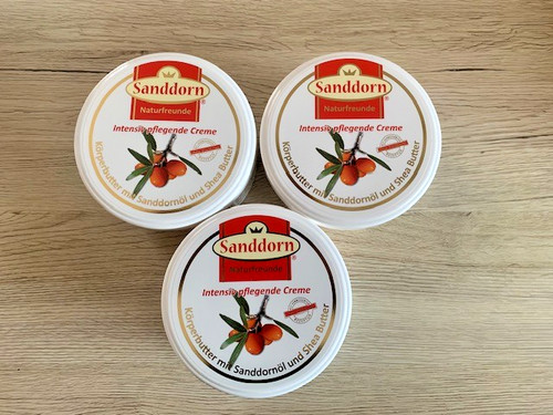 Körperbuttermit sanddorn öl - körperbuttermit,