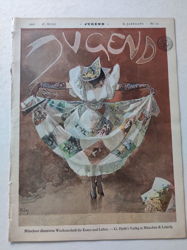 Original zeitschrift jugend - zeitschrift,