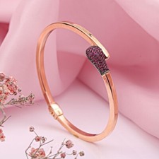 Rose Gold 585 CZ Bracelet