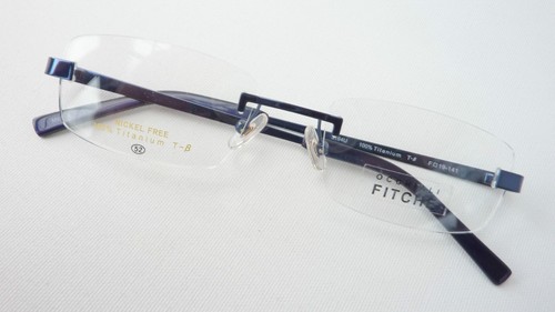 Brille randlose fassung gerade - brille,