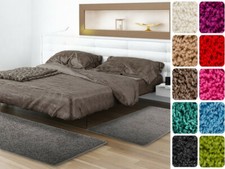 Bettumrandung Shaggy Sphinx Hochflor Bettvorleger 3-teiliges Läufer-Set