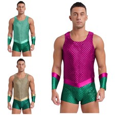 DE Herren Meerjungmann Kostüm