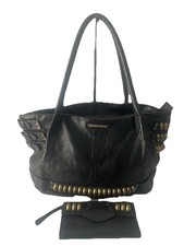 Diesel Black Gold Leather Bag