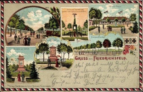 Friedrichsfeld voerde am - ak,