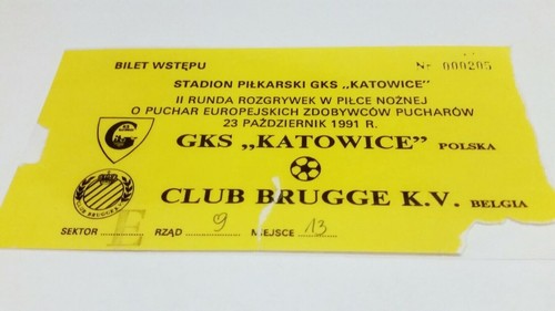 Used ticket gks katowice - gks,