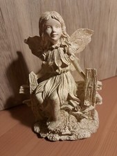 Elfe, Fee, sitzend, Glitzer