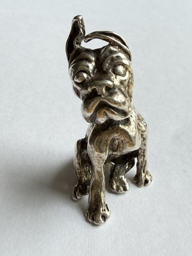 Vintage sterlingsilber boxer - sterlingsilber,