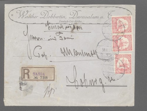 Deutsch-Ostafrika,Nr.32(3),R