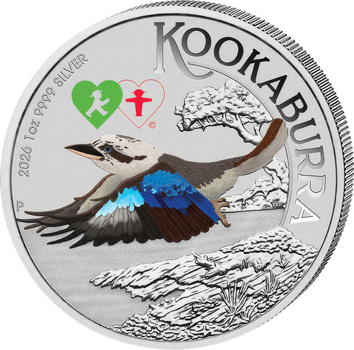 Unze silber kookaburra - 1, 2026