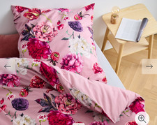 Winter Bettwäsche Biber rosa