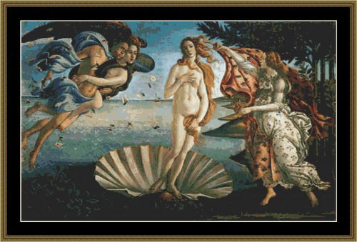 Die geburt der venus - der, großes