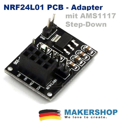 Nrf24l01 pcb adapter - adapter, |