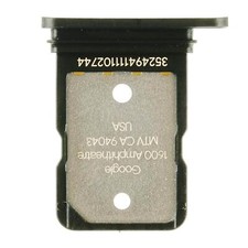 Google Pixel 5 Sim Karten Halter Tray Fach Schlitten schwarz