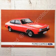 Gesamtprospekt Ford Capri II