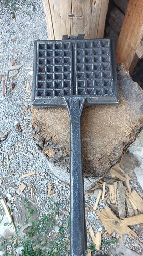 Waffeleisen gusseisen - waffeleisen,