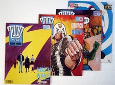 2000 AD # 667-670 UK Comics 1990 ZENITH G. Morrison JUDGE DREDD VERY HIGH GRADE