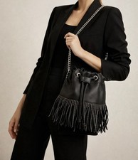 Umhängetasche mit Fransen