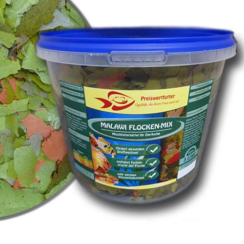 Malawi flocken mix - malawi, 3liter