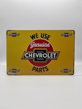 Blechschild chevrolet 20x30cm - blechschild,