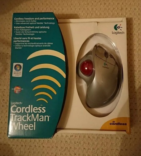 Logitech cordless trackman - logitech,