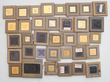 Goldcaps 0,955kg - CPU-Schrott zur Goldgewinnung – Keramik-Prozessoren