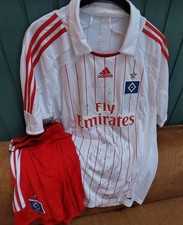 Trikot HSV XL mit original Unterschriften plus Hose in L