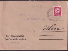 DR/DIENST,Mi. 138, Kuchen ü Geislingen/OWS, 22.10.42 (Der Bürgermeister)