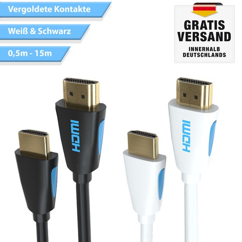 15m hdmi kabel - 0,5m,